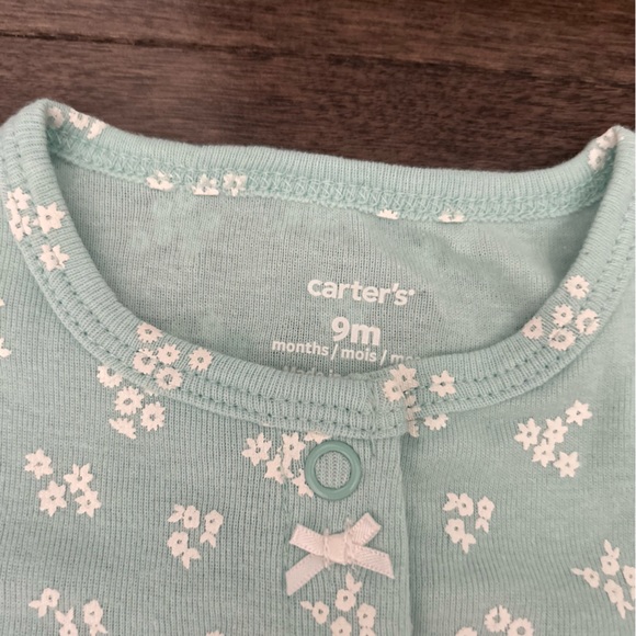 🌸 NWT Baby Girl Onesie set/ safari Dress / blue bunny Romper Lot of 3 - Picture 8 of 8